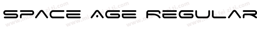 Space Age Regular10 November 5 2字体转换